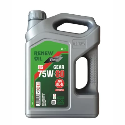RENEW ŞANZIMAN YAĞI GL-5 75W80 3 LT